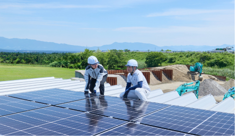 太陽光発電のイメージ写真